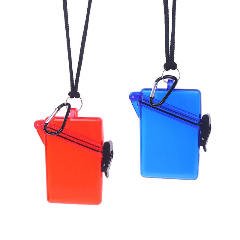 Buceo Estilo Kayak Caja Impermeable Accesorios para Equipo Contenedor Estuche Clip de Cuerda Para Dinero Tarjetas de Identificación Llaves