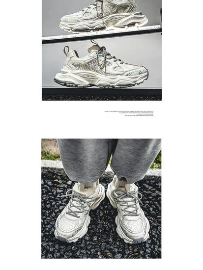 Men's Mesh Breathable Running Shoes - Fall 2025 Collection
