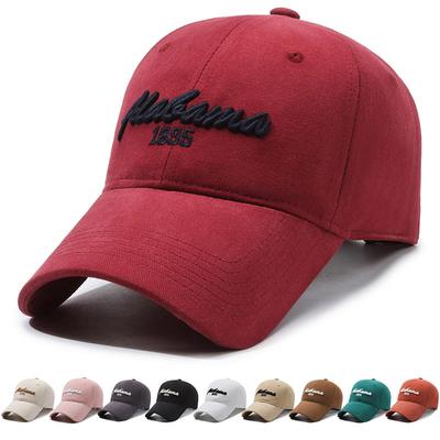 Men Women Summer Embroidered Letter Baseball Cap Outdoor Sunscreen Hat