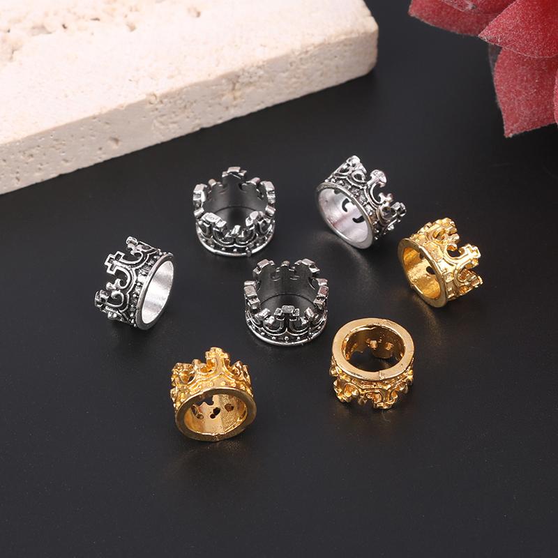 10ks Mini Metal Crown Modely Hračky Panenky Příslušenství Pokrývky hlavy pro mini panenky