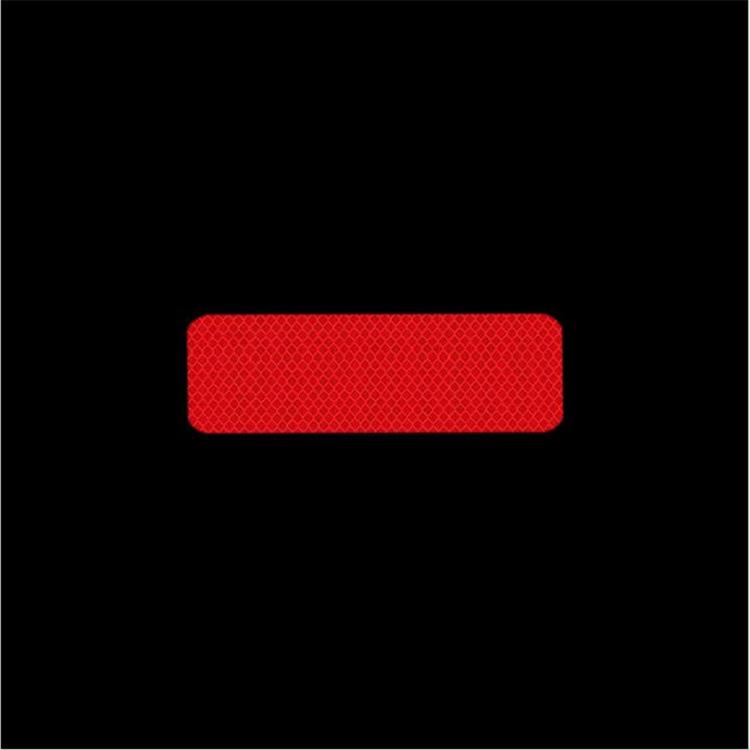 

Светоотражающая предупреждающая наклейка на задний бампер автомобиля 10 pieces красный