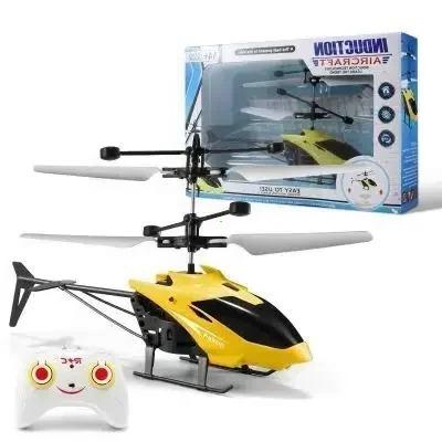 New Rechargeable Mini RC Drone Remote Safe Fall-resistant RC Helicopters Drone Induction Hovering Children Toys Helicopter Kids