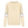 Women's Casual Fashion Print Long Sleeve O-Neck Sweatshirts Pullover Top Blouse