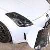 Carbon Fiber Headlight Eyelids Eyebrow Cover Trim For Nissan 350Z 2003-2006