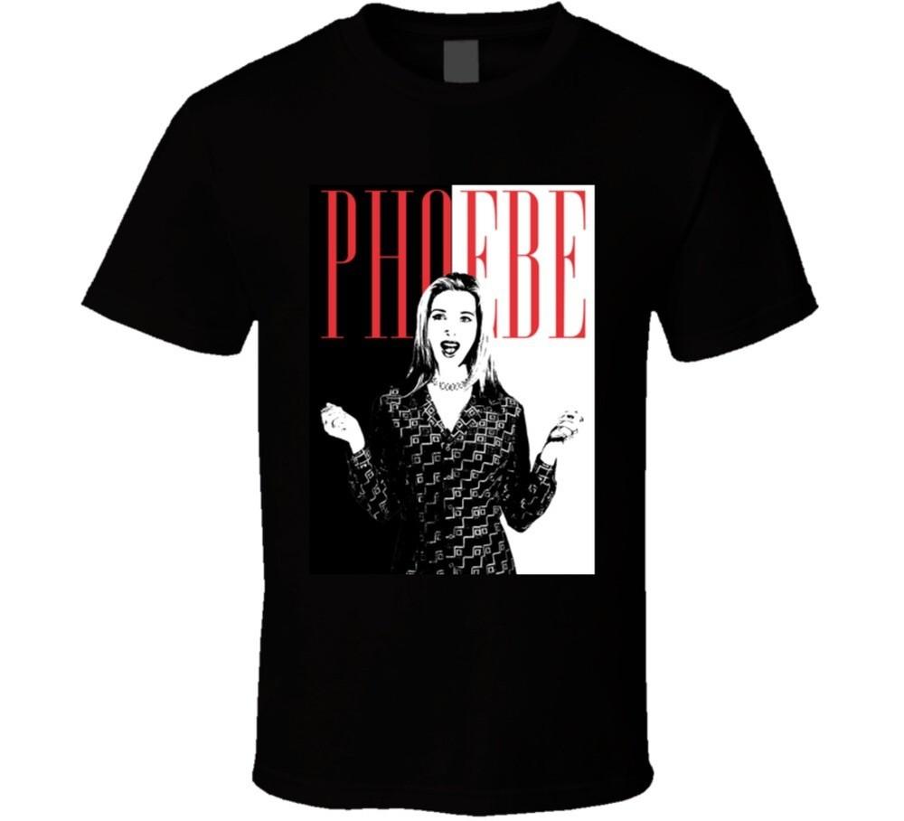 

Phoebe Buffay Friends Scarface Parody T Shirt Unisex T-Shirt - Men s Summer Cotton Graphic Tee S разноцветный