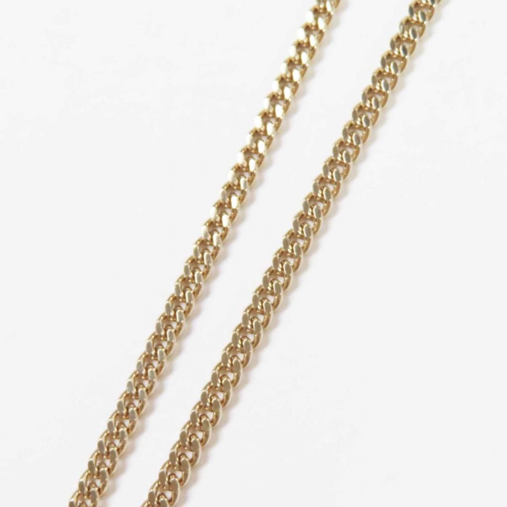 CHANEL Necklace Camellia Perfume Bag Icon Design COCO Mark black Pinkgold B24P Used