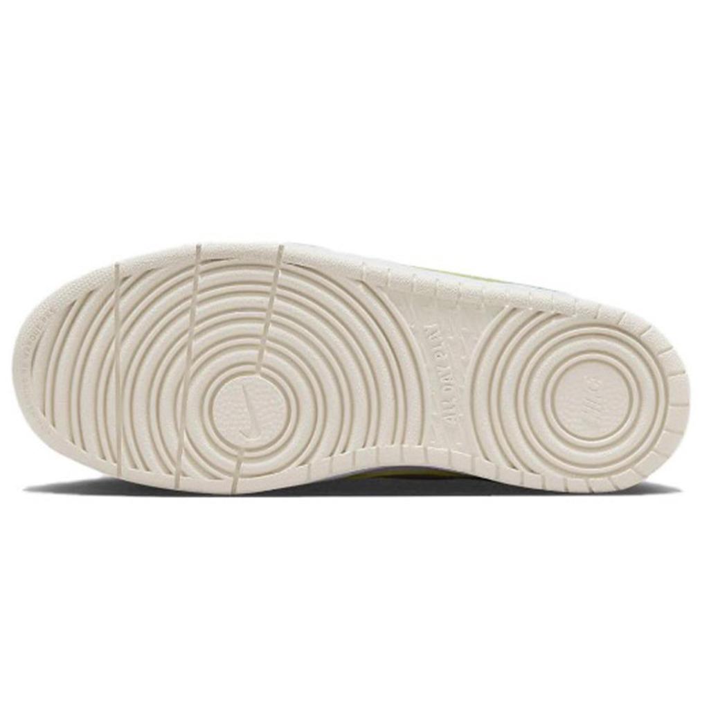 Nike Court Borough 2 Nautical Storm Cushioning, Wear Resistant Low top Skateboard Shoes Women's Gray FJ7692-191(Team177--BOX)