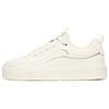 New Life Collection Anti Slip Wear Resistant Low Top Skateboard Shoes White Silver 912118031-10