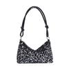 Solid Color Blingbling Sequins Bag Glitter Korean Style Sequins Shoulder Bags Phone Purse Handbag Evening Clutch Bag