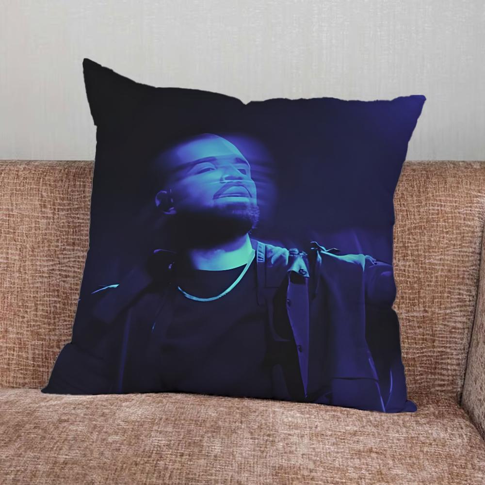 Rapper D-Drake Pillow Case For Home Bedroom Car Office Decoration Living Room Sofa Cushion Cover Suitable