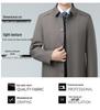 2024 Men's Mid-Length Lapel Coat: High-End Spring/Autumn Business Casual Windbreaker