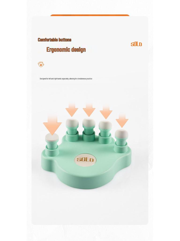 SOLO Kids Piano Finger Exerciser & Hand Corrector
