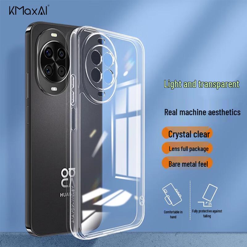 

KMaxAI Clear TPU Phone Case for Huawei Nova Series