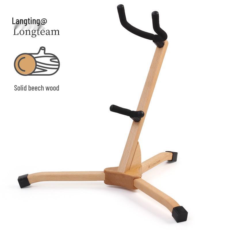 Detachable Beech Wood Saxophone Stand for Tenor Saxophones