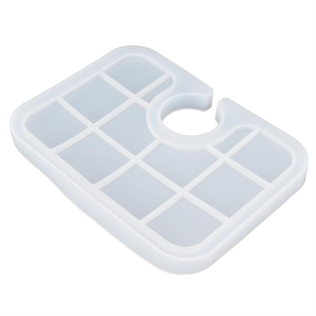 Silicone Mold Translucent Epoxy Resin Drop Glue Tray Tool for DIY Baking Decoration MakingSmall