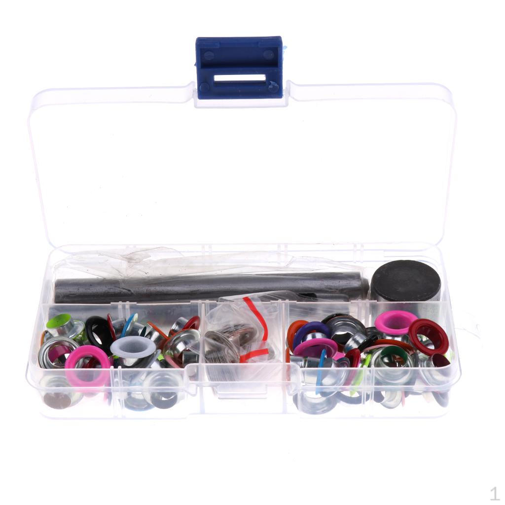 

mm /5mm /8mm Eyelet and Punch Die Tool Set for Leather Craft Clothing Canvas Bag Shoes Hat 8mm