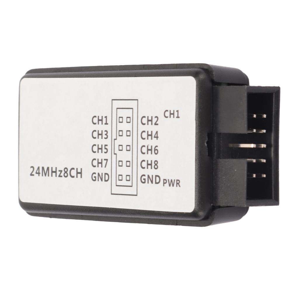 8-Kanal USB Logikanalysator Gerät mit Pufferunterstützung 24Mhz 8CH USB Logikanalysator 5V