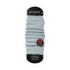 Women's White Knitted Lolita College Style Calf-Length Socks – Warm Spring/Summer Pile Design
