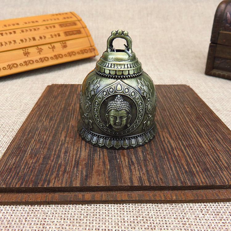 

Ретро Фэн-шуй Слон и Будда Двойная рыба Павлин Колокольчик ветра - Античная бронза Ремесленная подвеска Подарок