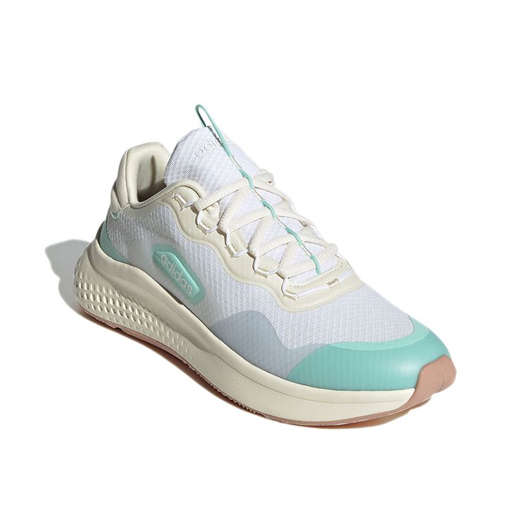 Adidas Neo Primrose Sleek Fabric Synthetic Leather Versatile Casual Mesh Breathable Low-Top Lifestyle Shoes Women sneaker Gray Green White FZ1938