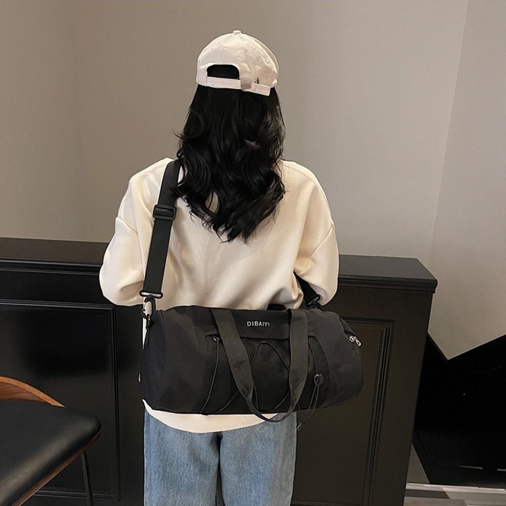 Large Capacity Travel Luggage Bag Korean Style Gym Bag Fashion Sports Fitness Handbag  Women