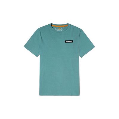 Casual Breathable Short Sleeve T-Shirt Unisex Tops Mineral-Blue A26S7-G99