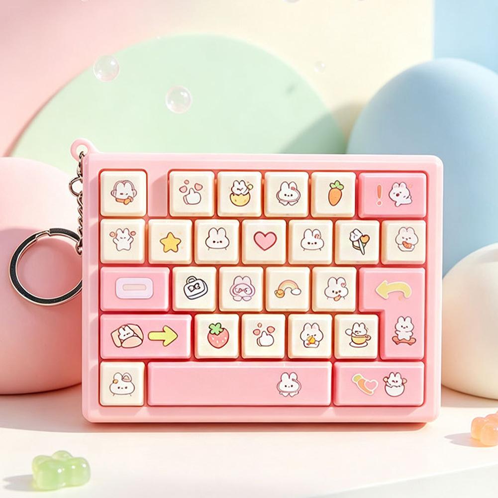 27 Key Cap Giant Keycap Keychain Gifts Keycap Clicker Keyboard Bag Charms Key Caps Keyboard Fidgets Clicker Gifts