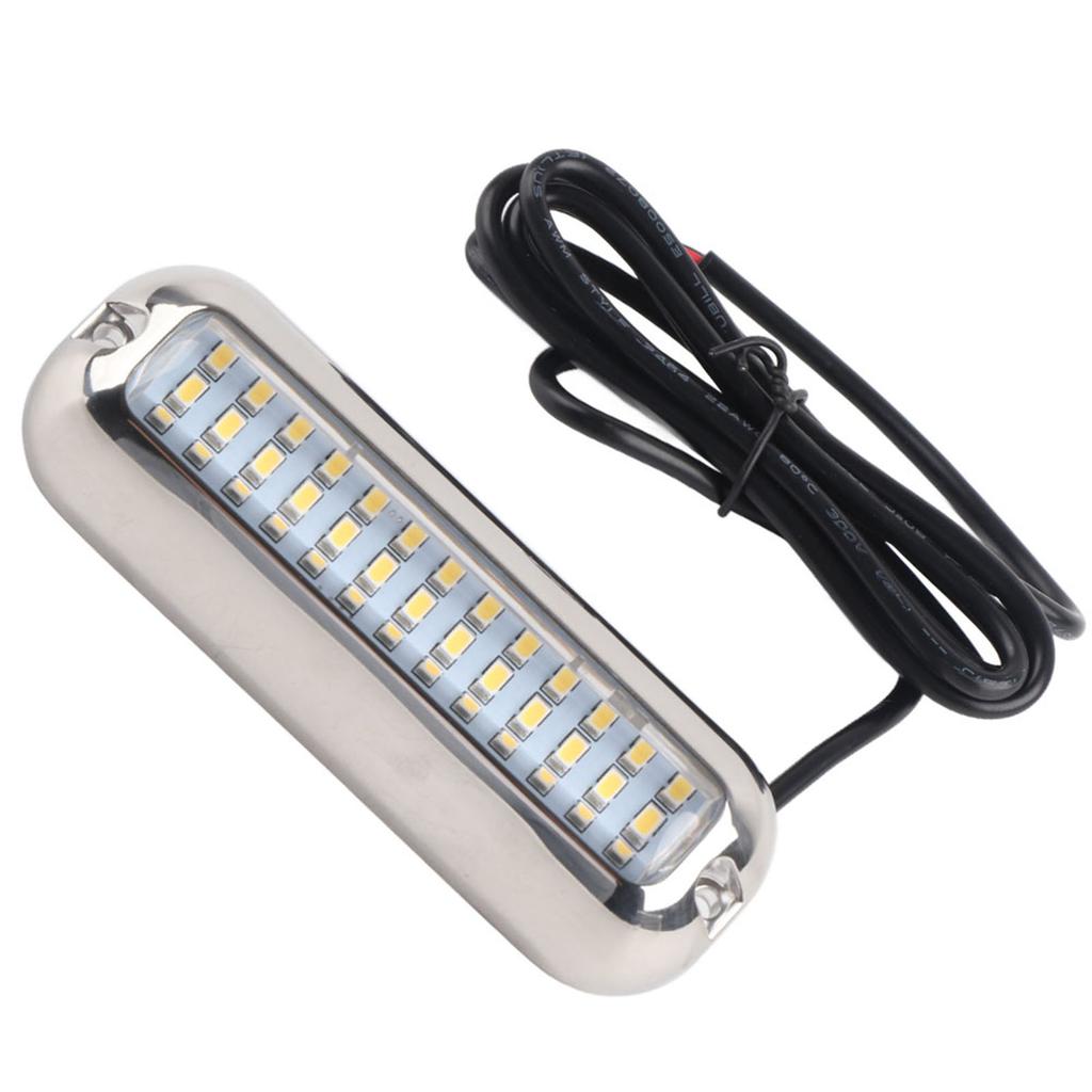 39LEDs 5.2W Underwater Pontoon Transom Light IP68 Waterproof Boat Fishing LampBlue
