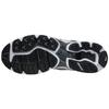 Mizuno Wave Rider 10 Sneakers, White/Black/Silver, Size 26.0 Cm, 2E