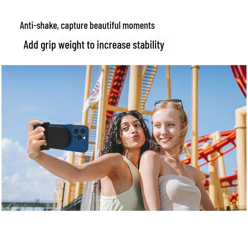 Magsafe Bluetooth Photo Grip: Magnetic Mount & Wireless Remote Control