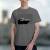 THE NATIONAL 2026 fashion heavyweight hot selling retro printed pattern fun round neck T-shirt for daily comfort