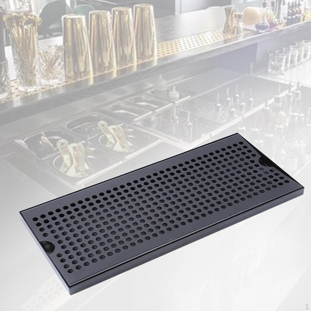 Taca ociekowa do piwa Praktyczna płyta ze stali nierdzewnej typu drenażowego do dozownika napojów