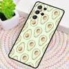 Lovely Fruit Avocado Silicone Phone Case For Samsung Galaxy Note 10 Pro S26 S25 S24 S23 S22 S21 Plus S25Ultra Capa Cover