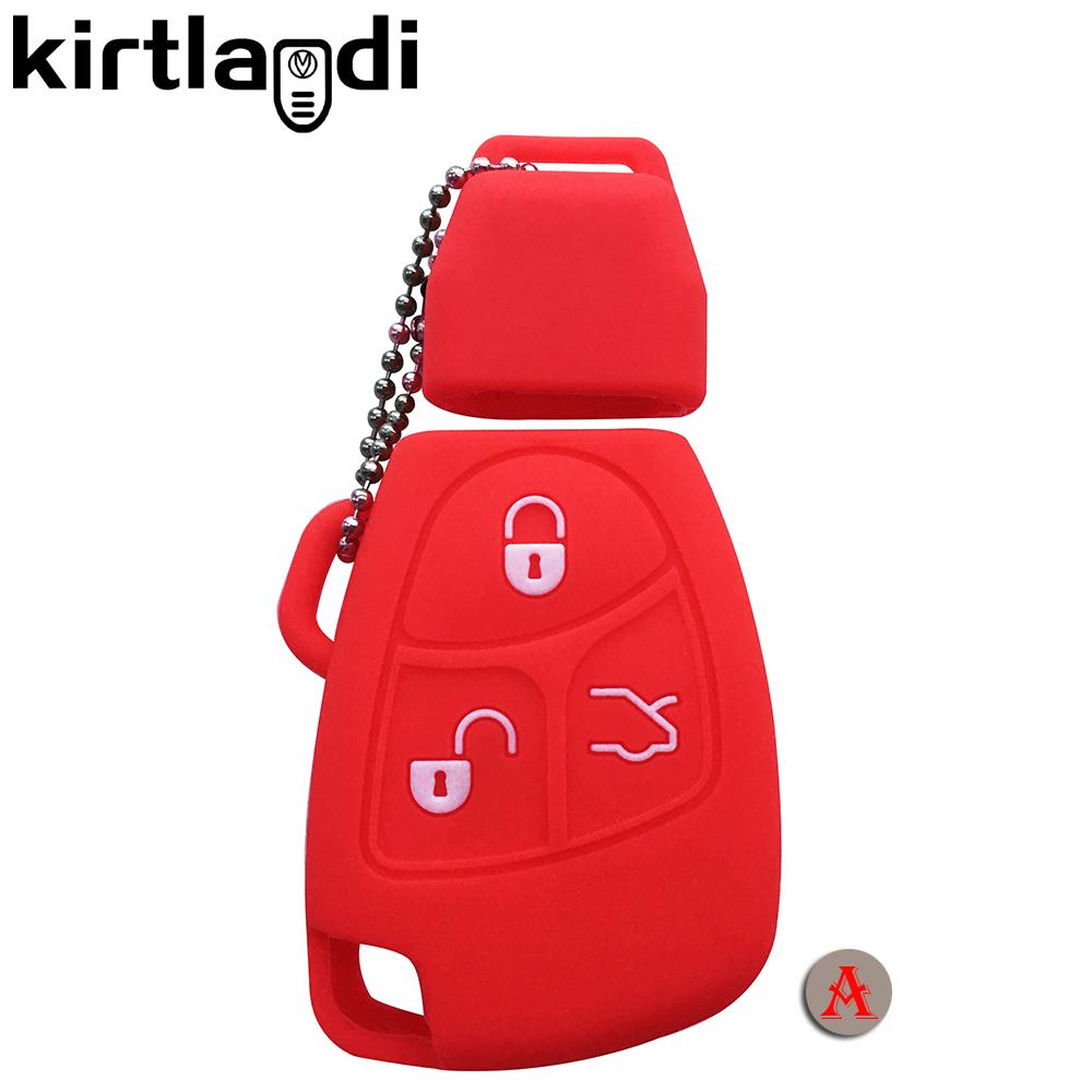 

Чехол для ключа автомобиля с 3 кнопками для Mercedes Benz C B E Class W203 W211 W204 W202 W210 W208 YU BN CLS CLK 220th 230K Пульт