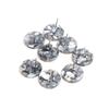 Neue Mode, Schildpatt-Steckohrringe, Acetat-Acryl-Steckohrringe für Damen, Runde Kreisstecker, Boho, Ohrring-Komponenten, 15mm