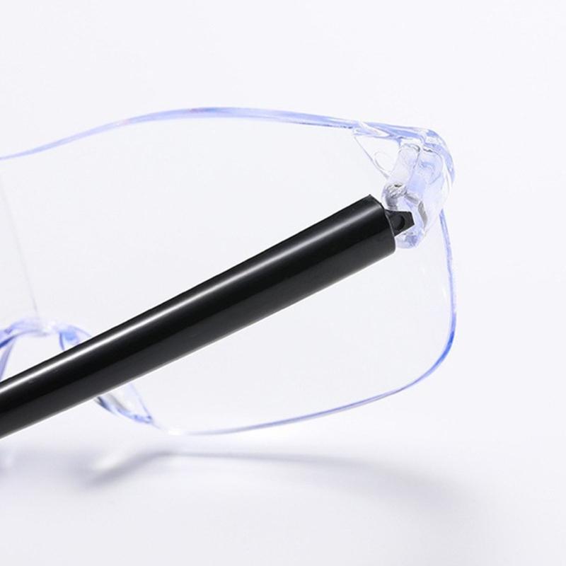 3X 5 8X 10X 12X Adjustable Magnification Eyeglass Frameless PC Frame For Detailed Work Sewing Repair
