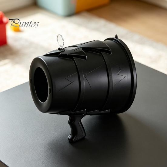 Safe Indoor Outdoor Play Handheld Air Cannon Toy, Portable Shooter for Kids, Family Gathering Entertainment Bubble Machine, Funny Prank Christmas