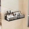 No Drill Bathroom Wall Mounted Organizer Shower Shelf Toilet Storage for Bath Sink Vanity Cosmetic Holder Space Saving