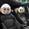 1 pair Soft Car Headrest Covers Print Seat Headrest Protector  Vehicle Seat Decoration