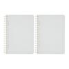 KOKUYO Note Soft Ring Clear Graph Dot Ruled A6 80 fogli 2 libri trasparenti S-SV558WT-T