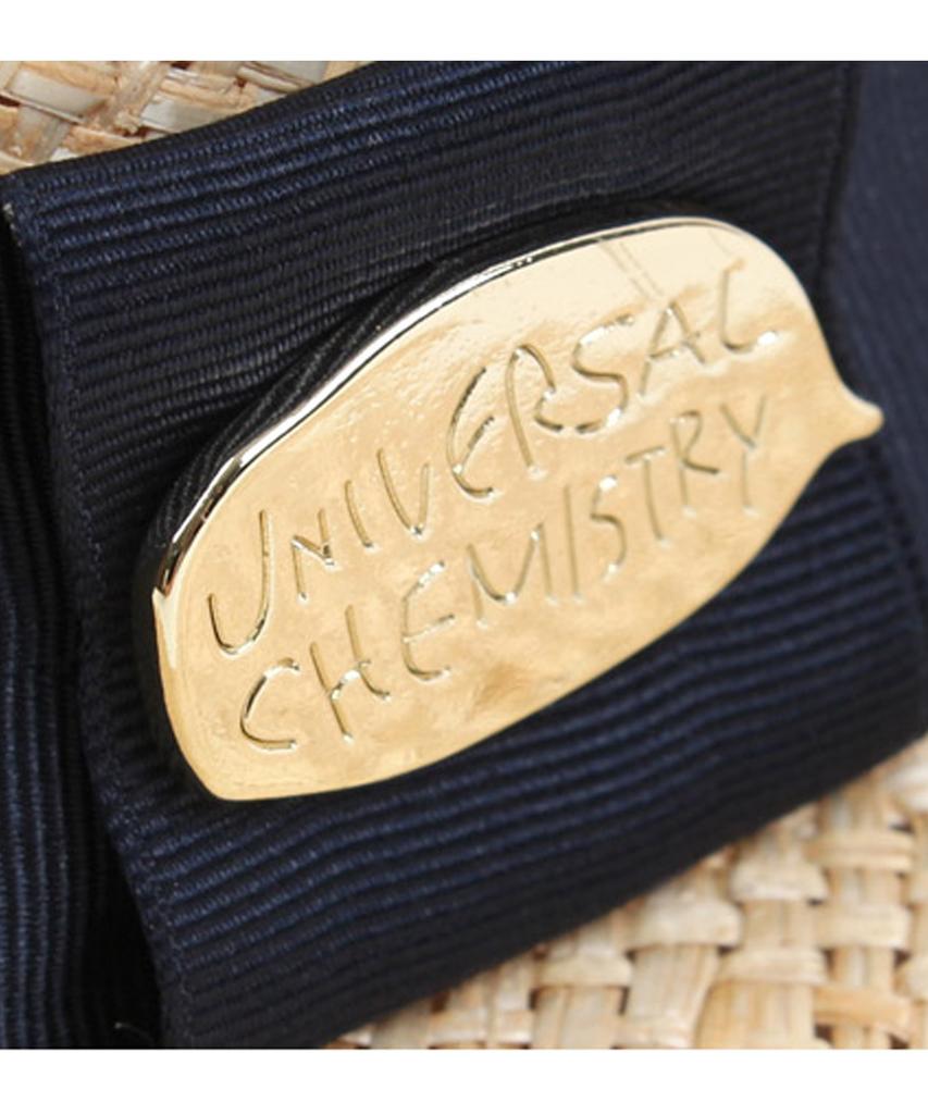 Yunibeosyeolkemiseuteuli Navy Line Bau Flat Fedora Panama Hat