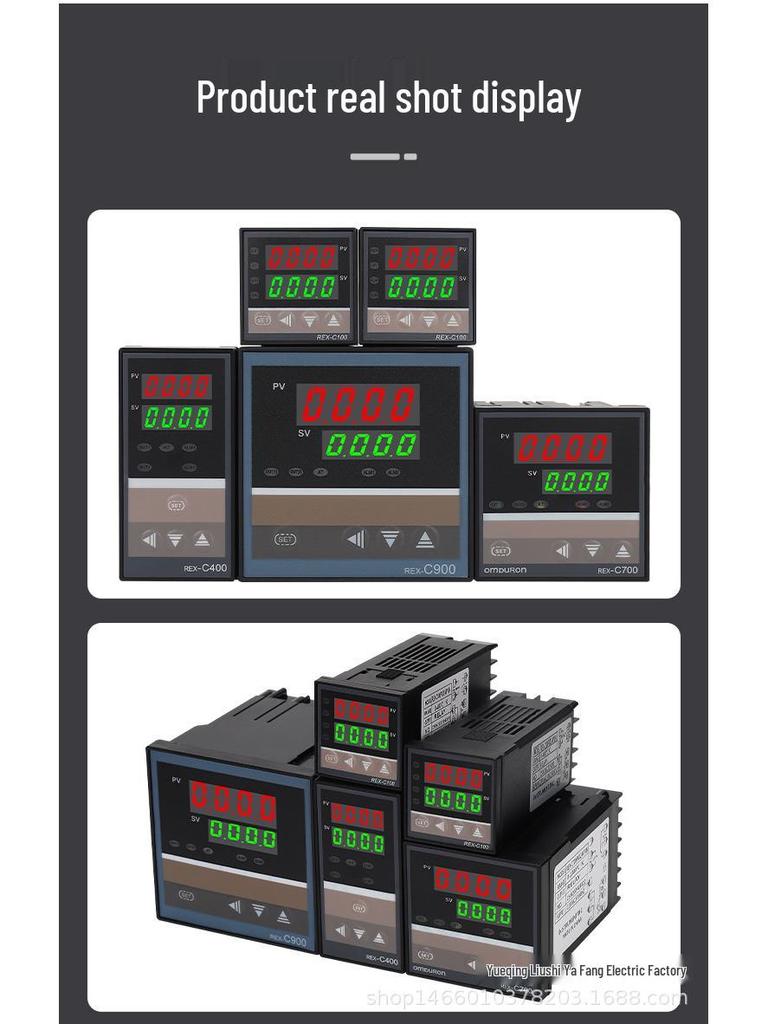 Dual Output Digital PID Temperature Controller REX-C700 REX-C100K PT100