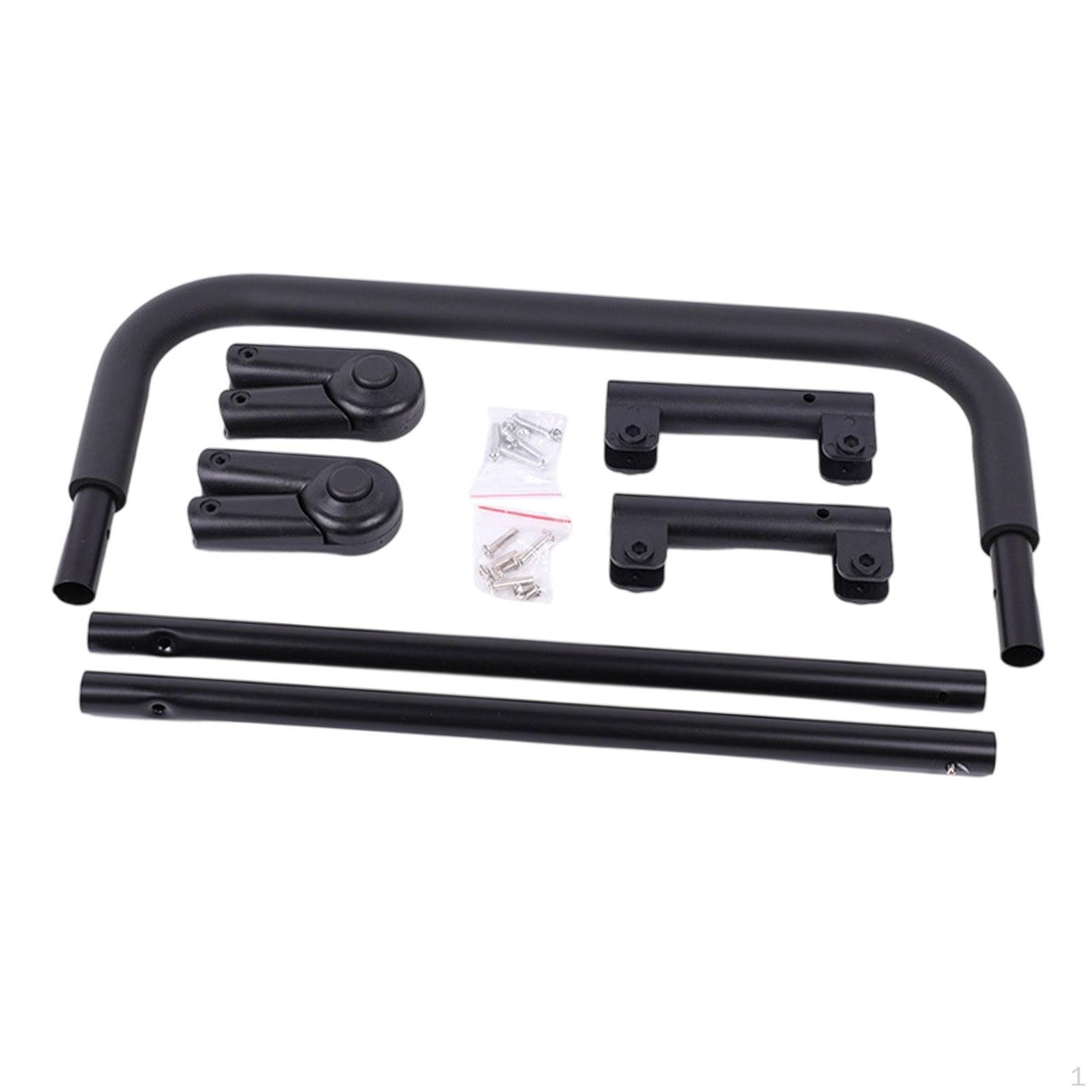 

Регулируемая ручка для толкания тележки, кемпинг, простая установка, легкая, аксессуары для пляжной тележки