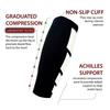 1Pcs Sports Compression Calf Sleeves Leg Compression Sock Running Shin Splint Varicose Vein Calf Pain Relief Calf Guards Runners