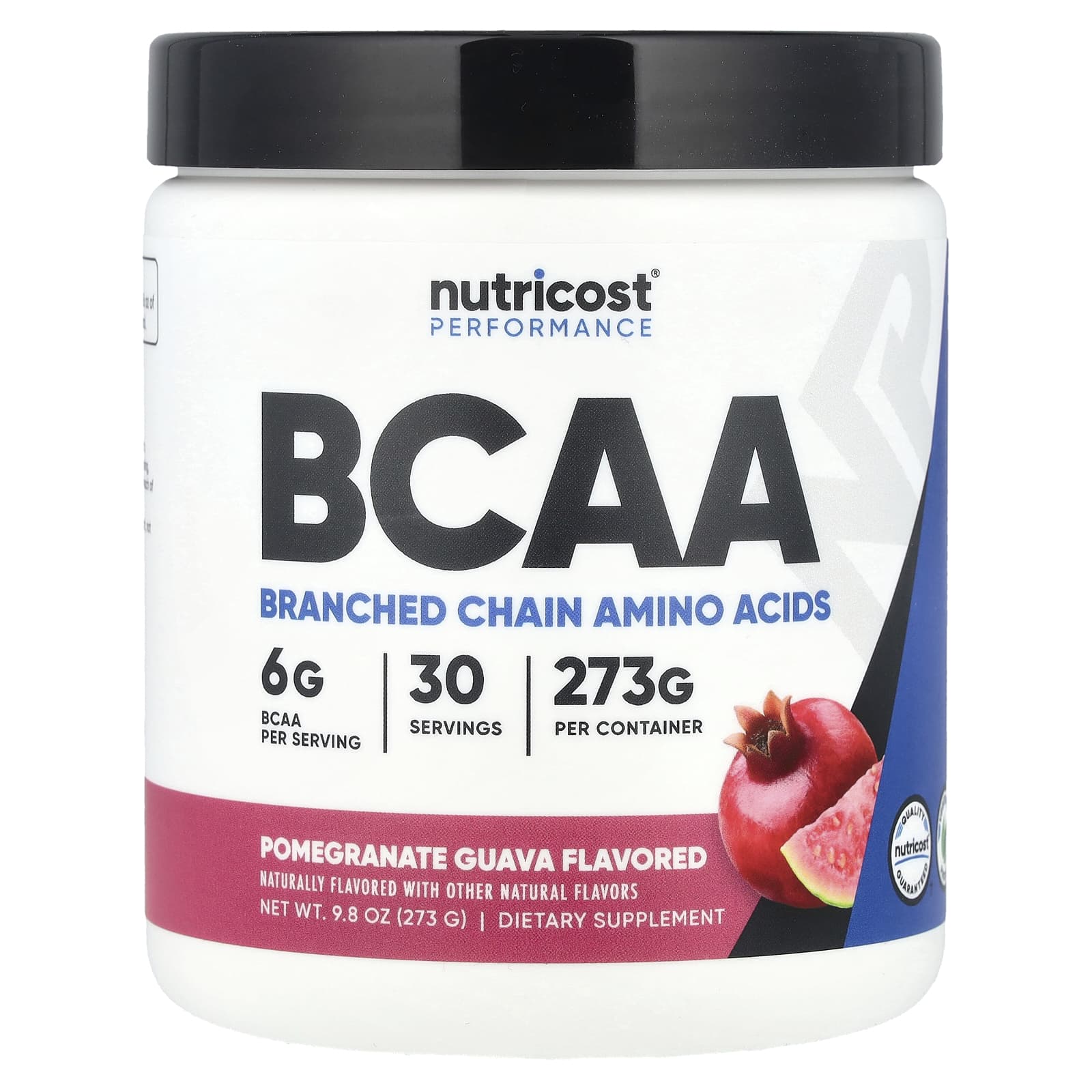

Nutricost, Athletic Performance, BCAA, Pomegranate Guava, 9.8 oz (273 g)