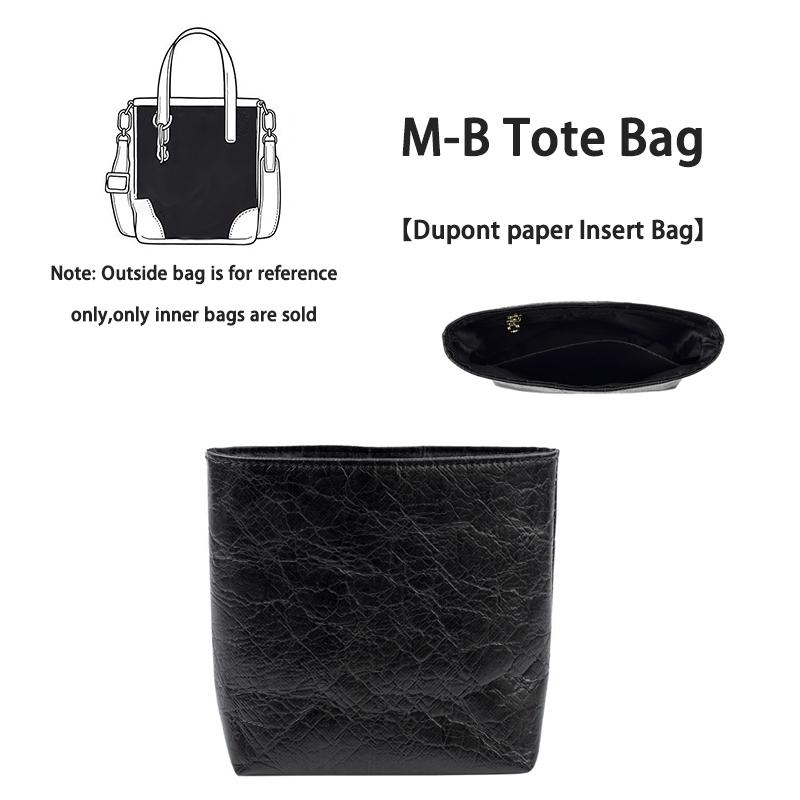EverToner Dupont Paper Purse Organizer Insert Fits For M-B Tote Bag Inside Storage Bag Insert Inner Makeup Bag