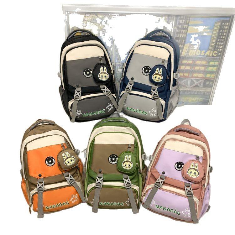 Schoolbag1011 new Mori series simple and fashionable high-value versatile large-capacity backpack for junior and high school students