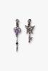 Butterfly Key Motif Earrings SAME1486 XV [Anna Sui]