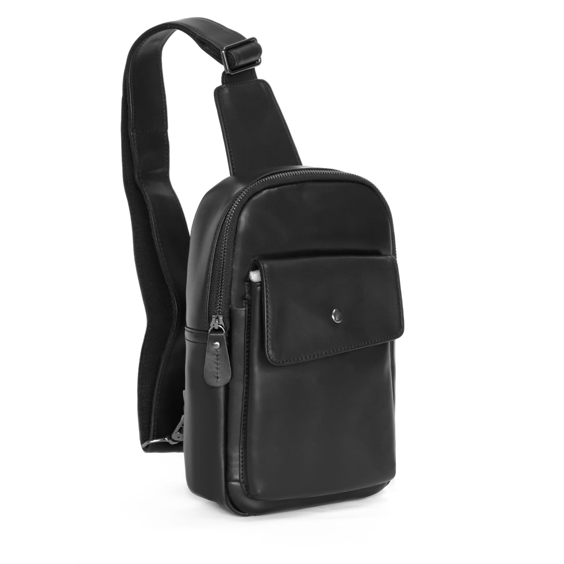 

Мужская сумка-кроссбоди из натуральной кожи - Повседневная сумка через плечо для поездок