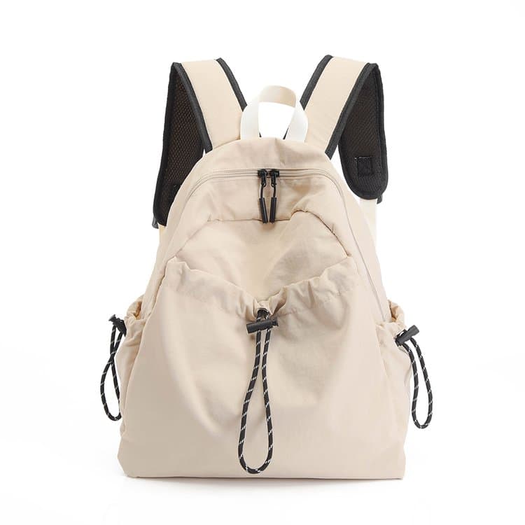 Zaino con coulisse in nylon zaino per il tempo libero all'aperto